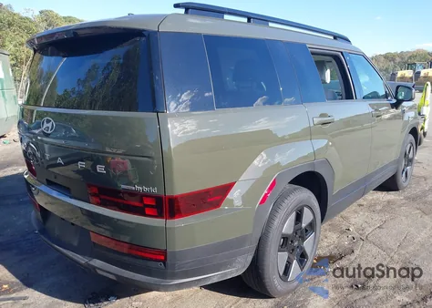 2025 Hyundai Santa Fe Hybrid Sel z USA, uszkodzony, nr VIN 5NMP2DG1XSH032598